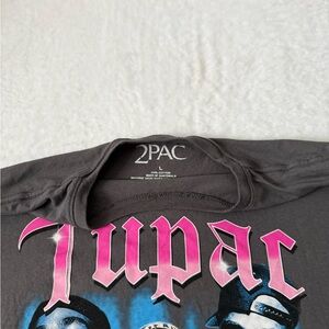 2Pac Graphic Tee - Black